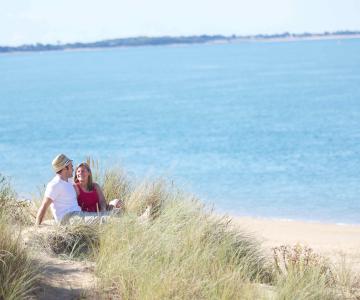 Plage. Crédit : île d'Oléron Marennes Tourisme