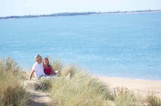 Plage. Crédit : île d'Oléron Marennes Tourisme