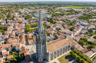 L'église de Marennes