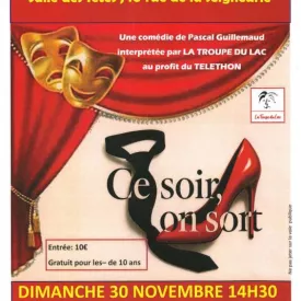 Théâtre  "Ce soir on sort"_Saint-Sornin