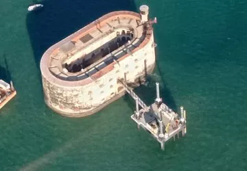 Vue Fort Boyard