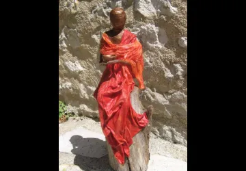 Atelier Mamamio - sculpture en tissu durci_Le Château-d'Oléron