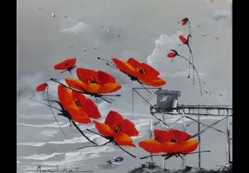 Mer et Coquelicots_Marennes-Hiers-Brouage