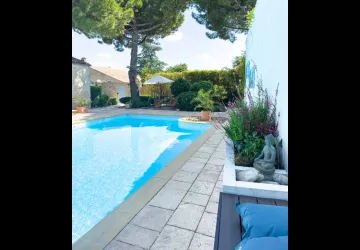 jardin piscine Le Shanti