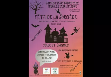 affiche Fête de la sorcière à Nieulle Sur Seudre_Nieulle-sur-Seudre