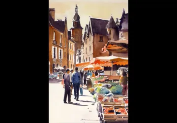 Exposition d'art : Aquarelles_Marennes-Hiers-Brouage